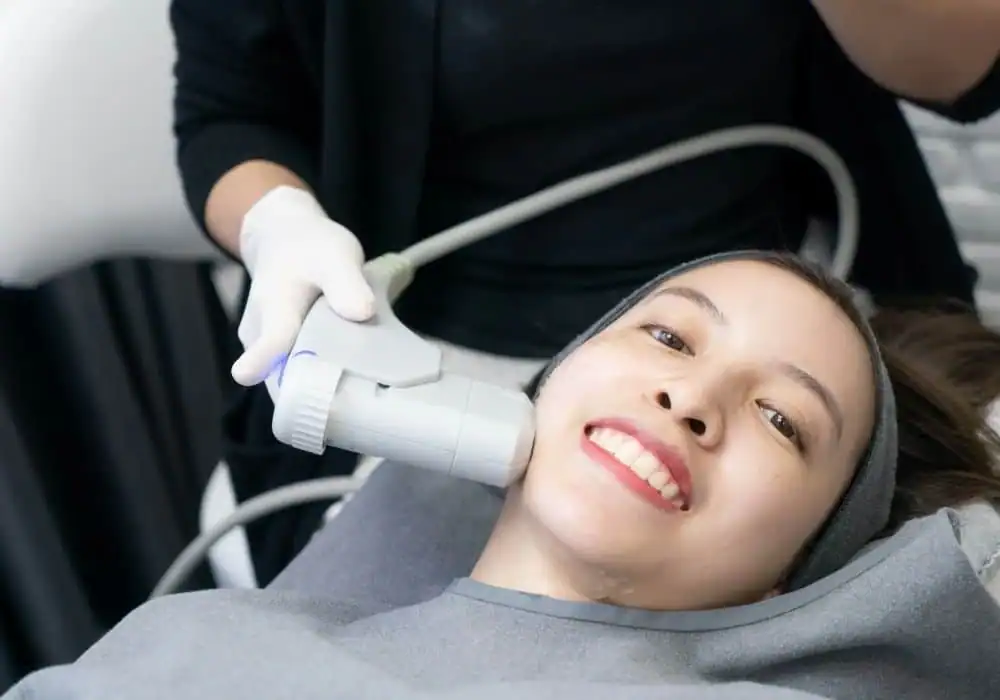 HIFU treatment Cheadle in progress