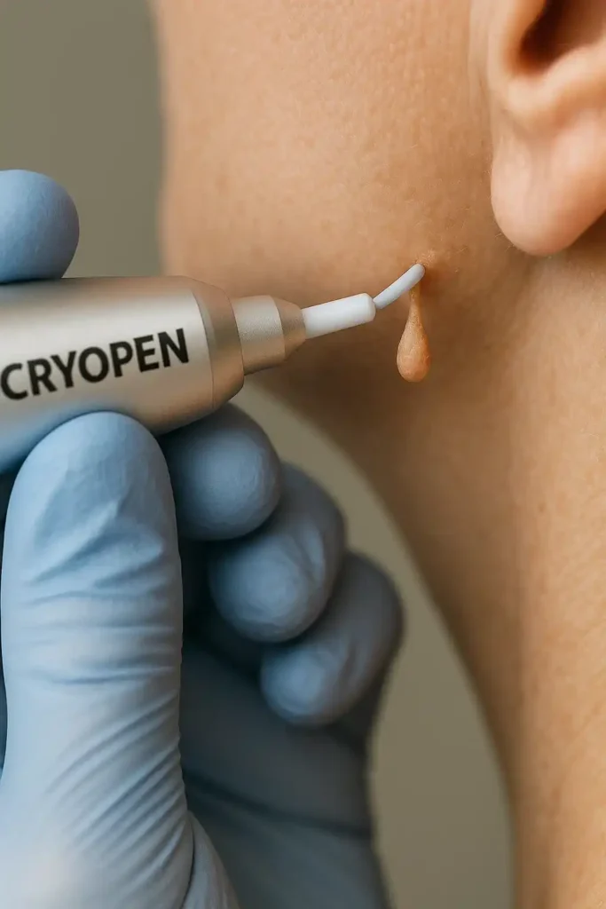 Cryopen for skin tags removal Cheadle speak to our team today!