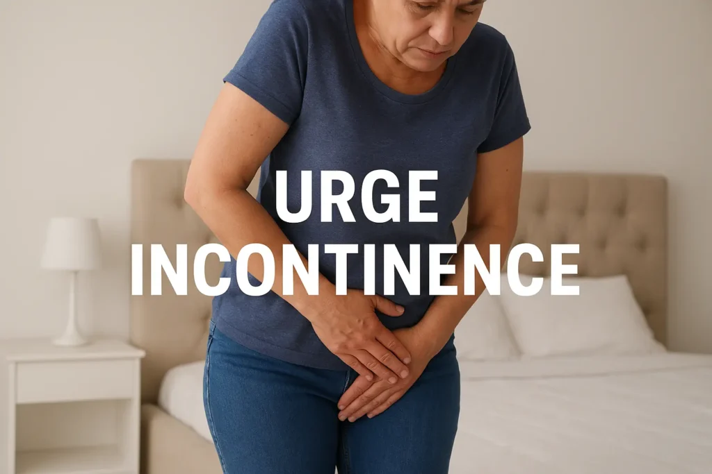 how to manage urge incontinence Cheadle symptoms