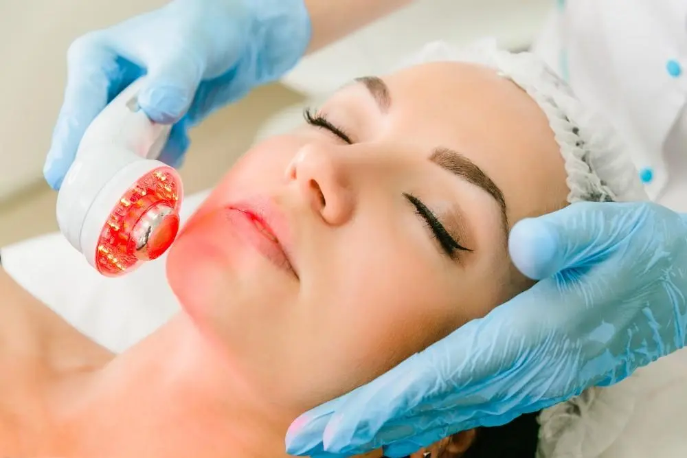 woman having non-surgical Morph8 treatment Cheadle