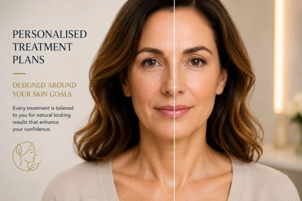 Before and after results of Collagen Lift Therapy Cheadle